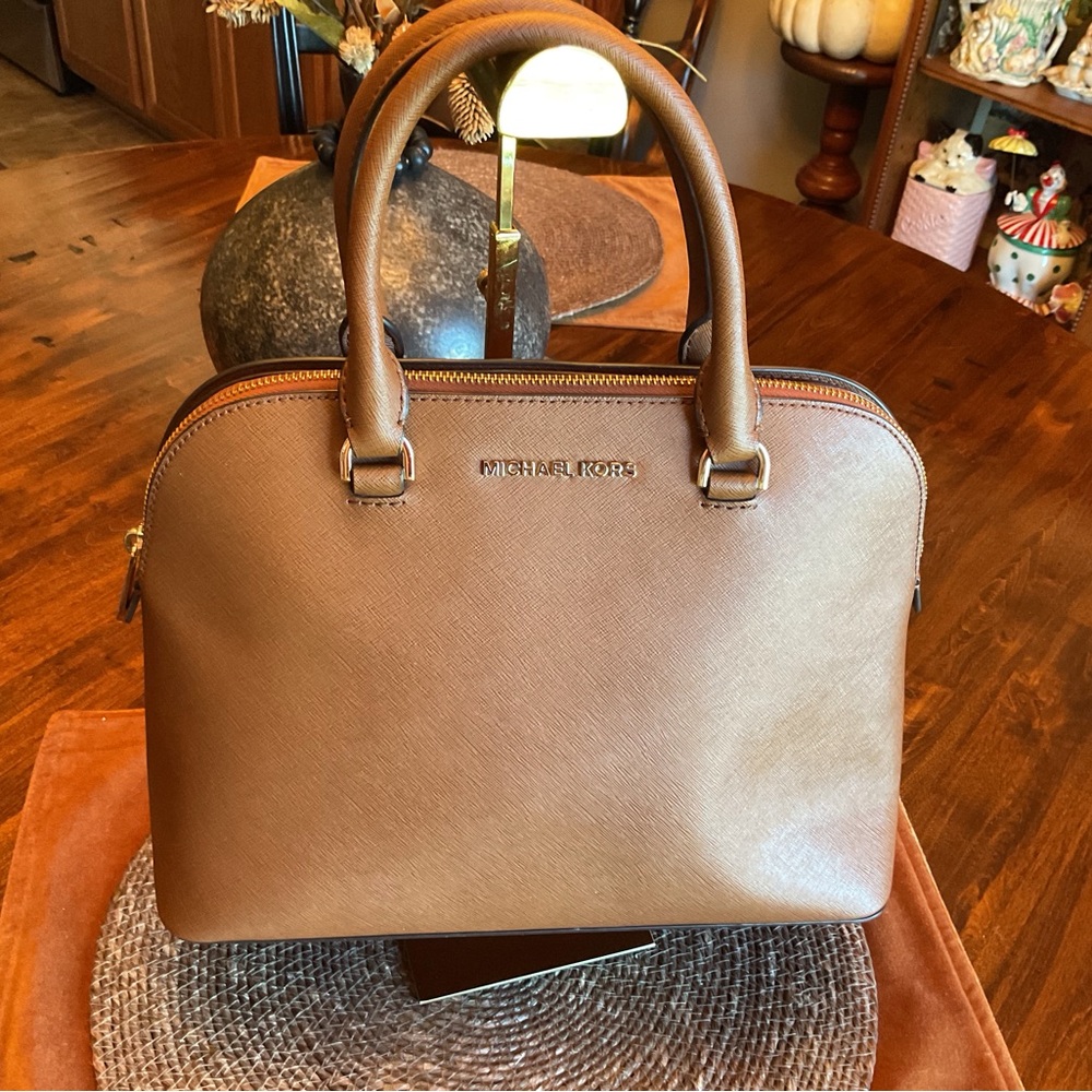 Michael Kors Leather Satchel